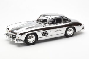 Mercedes 300 SL W198 Хром Minichamps 1:18
