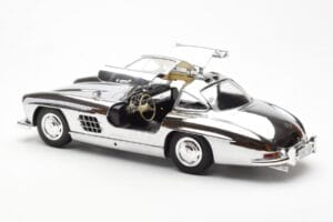 Mercedes 300 SL W198 Хром Minichamps 1:18 B66040645 Метал — снимка 5 от 8