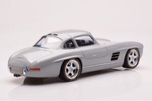 Mercedes 300 SL W198 Gullwing By S-Klub Сив GT Spirit 1:18 GT418 Смола — снимка 2 от 6