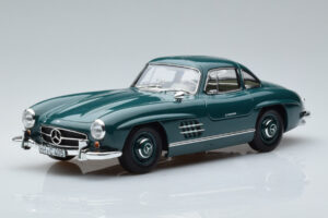 Mercedes 300 SL W198 Gullwing Зелен Norev 1:18