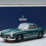 Mercedes 300 SL W198 Gullwing Зелен Norev 1:18 - image 7 of 7