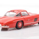 Mercedes 300 SL W198 Gullwing Червен Minichamps 1:18 - image 3 of 8