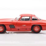 Mercedes 300 SL W198 Gullwing Червен Minichamps 1:18 - image 4 of 8