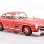 Mercedes 300 SL W198 Gullwing Червен Minichamps 1:18 - image 6 of 8