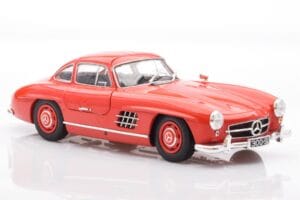 Mercedes 300 SL W198 Gullwing Червен Minichamps 1:18 110037211 Метал — снимка 6 от 8
