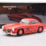 Mercedes 300 SL W198 Gullwing Червен Minichamps 1:18 - image 8 of 8