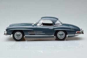 Mercedes 300 SL W198 Roadster Син Norev 1:18 B66040668 Метал — снимка 5 от 9