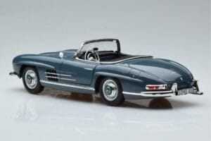 Mercedes 300 SL W198 Roadster Син Norev 1:18 B66040668 Метал — снимка 8 от 9