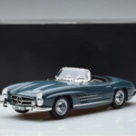 Mercedes 300 SL W198 Roadster Син Norev 1:18 - image 9 of 9