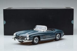 Mercedes 300 SL W198 Roadster Син Norev 1:18 B66040668 Метал — снимка 9 от 9
