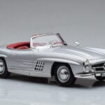 Mercedes 300 SL W198 Roadster Norev 1:18 183890 Метал - image 8 of 10
