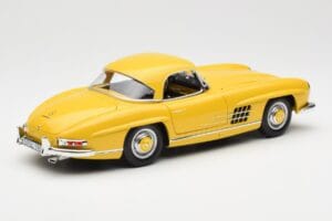 Mercedes 300 SL W198 Roadster Жълт Norev 1:18 B66040669 Метал — снимка 3 от 8