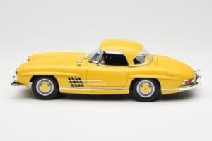 Mercedes 300 SL W198 Roadster Жълт Norev 1:18 B66040669 Метал — снимка 4 от 8