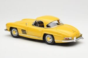 Mercedes 300 SL W198 Roadster Жълт Norev 1:18 B66040669 Метал — снимка 7 от 8