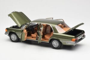 Mercedes 450SEL 6.9 W116 Зелен Металик Norev 1:18 183455 Метал — снимка 5 от 8