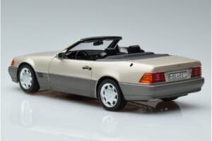 Mercedes 500 SL R129 Smoke Сребрист Norev 1:18 183719 Метал — снимка 6 от 7