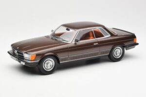 Mercedes 500 SLC C107 Кафяв KK-Scale 1:18