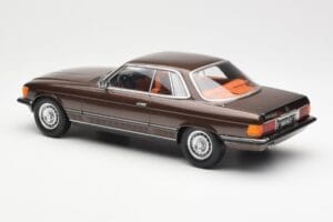 Mercedes 500 SLC C107 Кафяв KK-Scale 1:18 180851 Метал — снимка 5 от 6