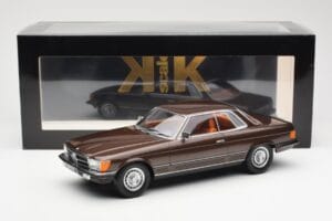 Mercedes 500 SLC C107 Кафяв KK-Scale 1:18 180851 Метал — снимка 6 от 6