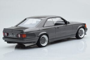 Mercedes 560 SEC C126 AMG Wide Body Сив Otto 1:18 OT823 Смола — снимка 2 от 6