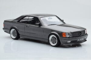 Mercedes 560 SEC C126 AMG Wide Body Сив Otto 1:18 OT823 Смола — снимка 4 от 6