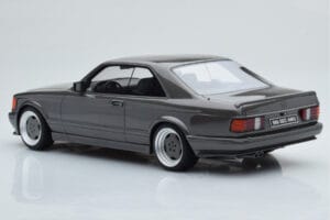 Mercedes 560 SEC C126 AMG Wide Body Сив Otto 1:18 OT823 Смола — снимка 5 от 6