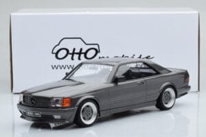 Mercedes 560 SEC C126 AMG Wide Body Сив Otto 1:18 OT823 Смола — снимка 6 от 6