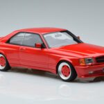 Mercedes 560 SEC W126 Widebody Червен Otto 1:18 OT995 Смола - image 4 of 6