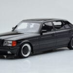 Mercedes 560 SEL AMG W126 Obsidian Черен Otto 1:18