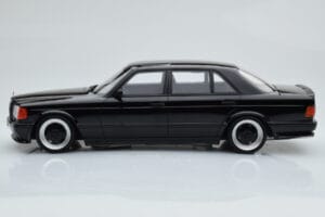 Mercedes 560 SEL AMG W126 Obsidian Черен Otto 1:18 OT297 Смола — снимка 3 от 6
