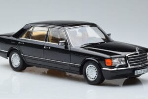 Mercedes 560 SEL W126 Черен Norev 1:18 183793 Метал — снимка 5 от 7