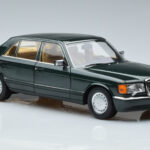 Mercedes 560 SEL W126 Тъмнозелен Металик Norev 1:18 - image 5 of 7