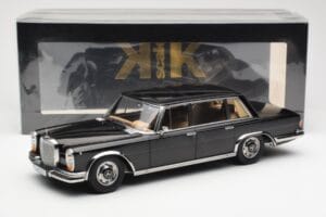 Mercedes 600 SWB W100 Черен KK-Scale 1:18 180601 Метал — снимка 6 от 6