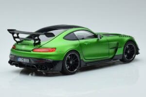 Mercedes AMG GT C190 Black Series Зелен Hell Magno Лимитирана Серия Norev 1:18 183903 Метал — снимка 3 от 7