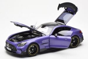 Mercedes AMG GT Black Series Лилав Asia Exclusive Norev 1:18 183907 Метал — снимка 2 от 8