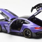 Mercedes AMG GT Black Series Лилав Asia Exclusive Norev 1:18 - image 5 of 8
