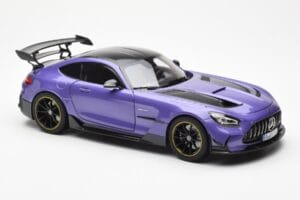 Mercedes AMG GT Black Series Лилав Asia Exclusive Norev 1:18 183907 Метал — снимка 6 от 8