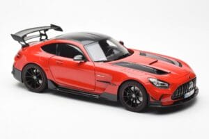 Mercedes AMG GT Black Series Червен Asia Exclusive Norev 1:18 183906 Метал — снимка 6 от 8
