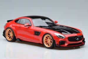 Mercedes AMG GT Prior Design C190 Червен GT Spirit 1:18 ZM104 Смола — снимка 4 от 6