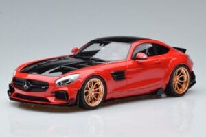Mercedes AMG GT Prior Design C190 Червен GT Spirit 1:18 ZM104 Смола