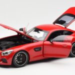 Mercedes AMG GT C190 Червен Norev 1:18 - image 2 of 8