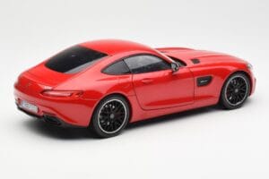 Mercedes AMG GT C190 Червен Norev 1:18 183496 Метал — снимка 3 от 8