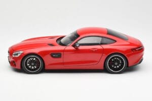 Mercedes AMG GT C190 Червен Norev 1:18 183496 Метал — снимка 4 от 8