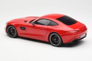 Mercedes AMG GT C190 Червен Norev 1:18 183496 Метал — снимка 7 от 8