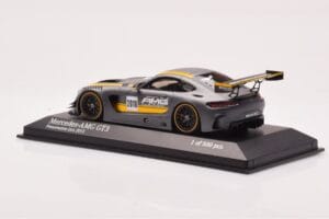 Mercedes AMG GT3 Presentation IAA 2015 Minichamps 1:43 437163096 Метал — снимка 3 от 4