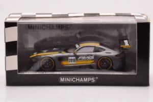 Mercedes AMG GT3 Presentation IAA 2015 Minichamps 1:43 437163096 Метал — снимка 4 от 4