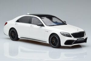 Mercedes AMG S63 W222 Diamond Бял GT Spirit 1:18 B66965714 Смола — снимка 4 от 6