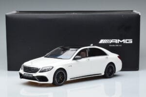 Mercedes AMG S63 W222 Diamond Бял GT Spirit 1:18 B66965714 Смола — снимка 6 от 6