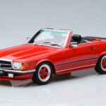 Mercedes AMG SL500 R107 Червен Otto 1:18