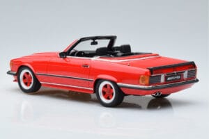 Mercedes AMG SL500 R107 Червен Otto 1:18 OT962 Смола — снимка 5 от 6
